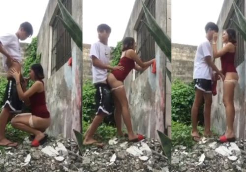 Chị hàng xóm dâm đãng dụ trai cơ bắp sửa xe vào vườn sau ‘chiến đấu’ cuồng nhiệt